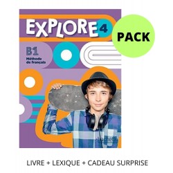 EXPLORE 4 PACK (LIVRE + LEXIQUE + CADEAU SURPRISE)