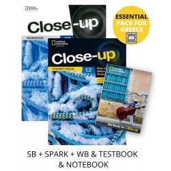CLOSE-UP C2 ESSENTIAL PACK FOR GREECE (SB + SPARK + WB & TESTBOOK & NOTEBOOK) 2ND ED