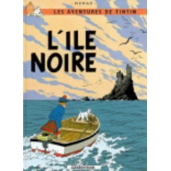 LES AVENTURES DE TINTIN 7: L'ILE NOIRE RELIÉ
