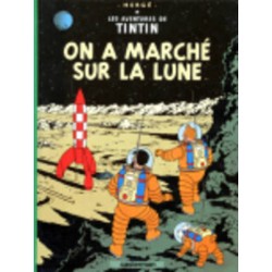 LES AVENTURES DE TINTIN 17: ON A MARCHE SUR LA LUNE RELIÉ