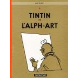 LES AVENTURES DE TINTIN 24 : TINTIN ET L'ALPH-ART RELIÉ