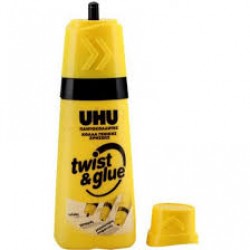 UHU TWIST & GLUE ΣΥΣΚ.12 ΤΕΜ 35ML