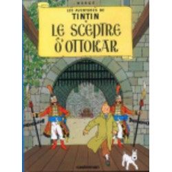 LES AVENTURES DE TINTIN 8: LE SCEPTRE D'OTTOKAR RELIÉ