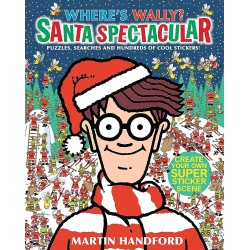 WHERE'S WALLY? : SANTA SPECTACULAR STICKER ACTIVITY BOOK PB