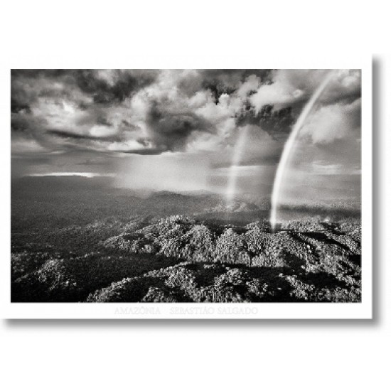 SEBASTIÆO SALGADO. AMAZ“NIA. POSTER 'RAINBOW' HC