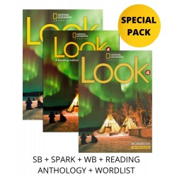 LOOK 4 SPECIAL PACK FOR GREECE (SB + SPARK + WB + READING ANTHOLOGY + WORDLIST)