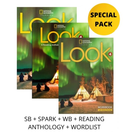 LOOK 4 SPECIAL PACK FOR GREECE (SB + SPARK + WB + READING ANTHOLOGY + WORDLIST)