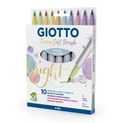GIOTTO TURBO SOFT BRUSH PASTEL 10 ΧΡΩΜΑΤΩΝ