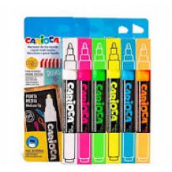 CARIOCA ΜΑΡΚΑΔΟΡΟΙ ΥΓΡΗΣ ΚΙΜΩΛΙΑΣ (12 ΤΕΜ - 6 ΧΡ)