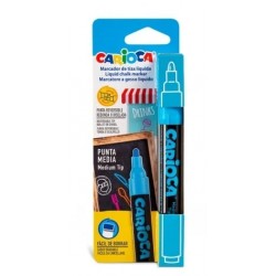 CARIOCA ΜΑΡΚΑΔΟΡΟΣ ΥΓΡΗΣ ΚΙΜΩΛΙΑΣ ΜΠΛΕ (1 ΤΕΜ)