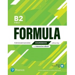 FORMULA B2 FIRST COURSEBOOK W/O KEY (+ E-BOOK)