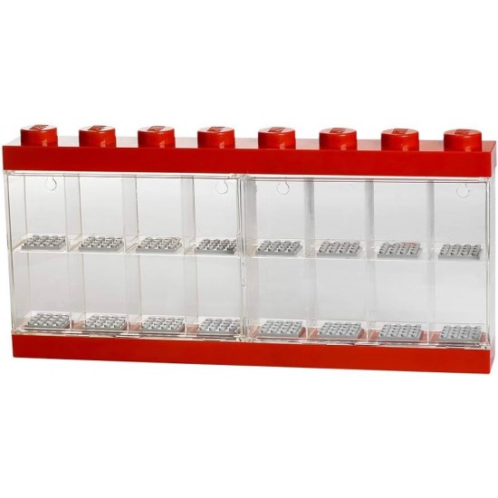 LEGO® ΒΙΤΡΙΝΑ ΓΙΑ ΦΙΓΟΥΡΕΣ ΜΕ 16 ΘΕΣΕΙΣ ΚΟΚΚΙΝΗ - 40660001