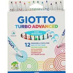 GIOTTO TURBO ADVANCED SUPERWASHABLE ΜΑΡΚΑΔΟΡΟΙ (12 ΤΕΜ)