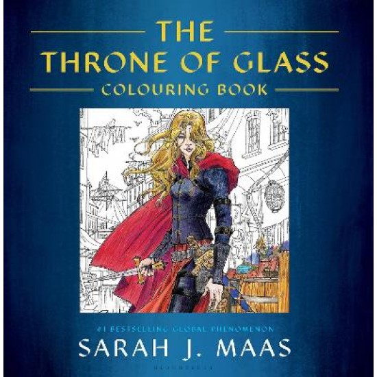 THRONE OF GLASS COLOURING BOOK PB