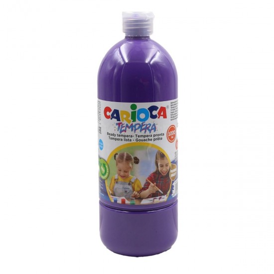 CARIOCA ΤΕΜΠΕΡΑ ΧΡ.ΒΙΟΛΕ 1000ML N/E