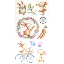 EASTER STICKERS HOME DECORE