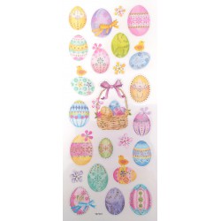 EASTER LUXURY STICKERS - EGGS