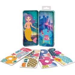 MAGNET BOX TINS : MERMAID PRINCESS