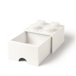 LEGO® ΚΟΥΤΙ ΑΠΟΘΗΚΕΥΣΗΣ ΤΕΤΡΑΓΩΝΟ ΑΣΠΡΟ ΣΥΡΤΑΡΩΤΟ - 40051735