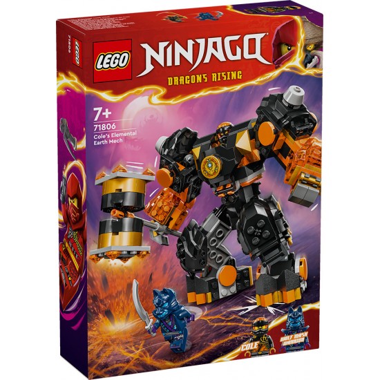LEGO NINJAGO: COLE'S ELEMENTAL EARTH MECH