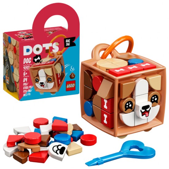 LEGO DOTS: BAG TAG DOG