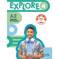 EXPLORE 4 A2 LIVRE + CAHIER