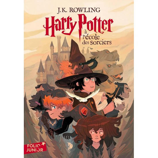 HARRY POTTER 1: A L'ECOLE DES SORCIERS N/E - FRENCH EDITION - POCHE