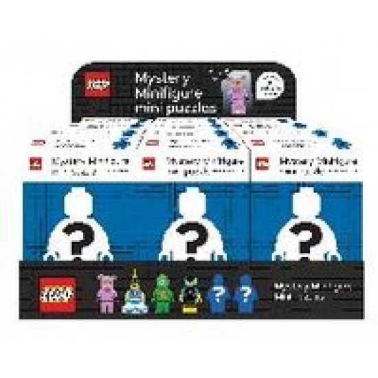LEGO Mini Puzzle Mystery Minifigure Blue Edition