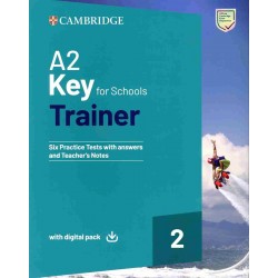 CAMBRIDGE KEY FOR SCHOOLS 2 A2 TRAINER (+ DOWNLOADABLE RESOURCES + EBOOK) W/A