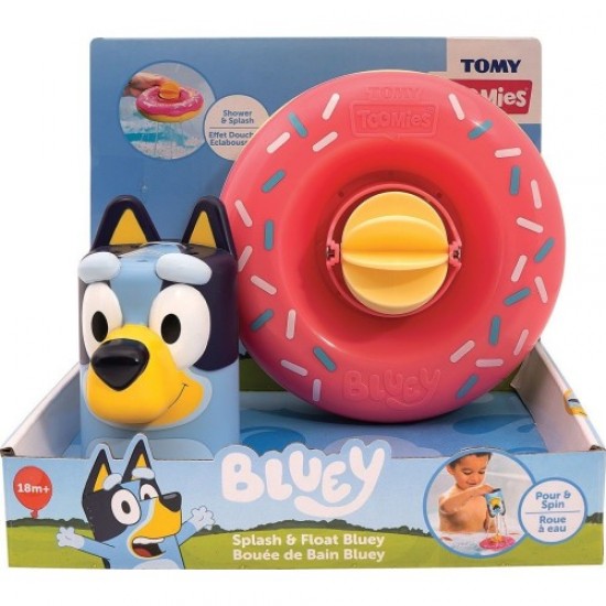 TOMY TOOMIES ΠΑΙΧΝΙΔΙ ΜΠΑΝΙΟΥ BLUEY: ΣΩΣΙΒΙΟ & ΦΙΓΟΥΡΑ BLUEY