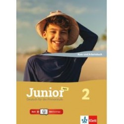 JUNIOR NEU 2 KURSBUCH & ARBEITSBUCH (+ KLETT BOOK-APP)
