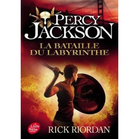 PERCY JACKSON LA BATAILLE DU LABYRINTHE - TOME 4 POCHE