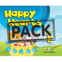 HAPPY HEARTS 1 SB (+STICKERS+PRESS OUTS)