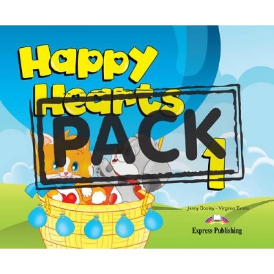 HAPPY HEARTS 1 SB (+STICKERS+PRESS OUTS)