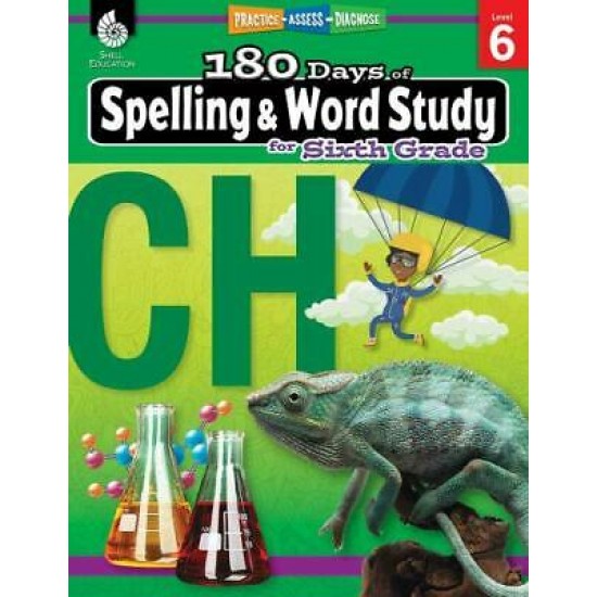 180 DAYS OF SPELLING AND WORD STUDY LEVEL 6