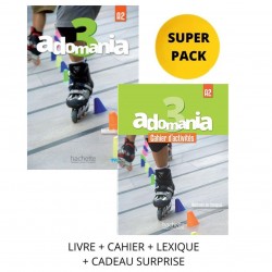 ADOMANIA 3 SUPER PACK (LIVRE + CAHIER + LEXIQUE + CADEAU SURPRISE) N/E