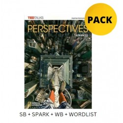 PERSPECTIVES ADVANCED PACK (SB + SPARK + WB + WORDLIST) BRIT. ED