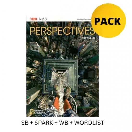 PERSPECTIVES ADVANCED PACK (SB + SPARK + WB + WORDLIST) BRIT. ED