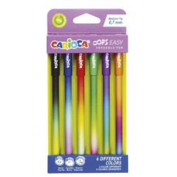 CARIOCA ΣΤΥΛΟ ERASABLE OOPS EASY (6 ΧΡ)