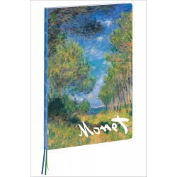 A4 ΣΗΜΕΙΩΜΑΤΑΡΙΟ: PINE TREE PATH, CLAUDE MONET