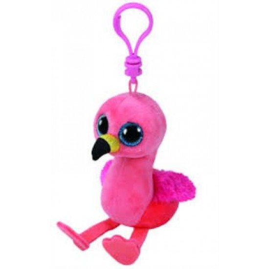 TY BEANIE BOOS ΛΟΥΤΡΙΝΟ ΜΠΡΕΛΟΚ: ΧΝΟΥΔΩΤΟ ΦΛΑΜΙΝΓΚΟ 8,5ΕΚ.