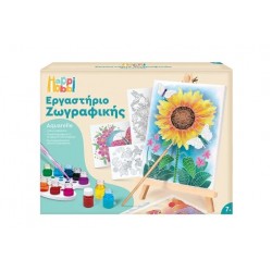HAPPIHOBBI ΕΡΓΑΣΤΗΡΙΟ ΖΩΓΡΑΦΙΚΗΣ ΑΚΟΥΑΡΕΛΑ ΖΩΑ & ΦΥΣΗ