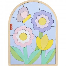 FISHER-PRICE - ΞΥΛΙΝΟ ΠΑΖΛ : ΛΟΥΛΟΥΔΙΑ 38 ΤΜΧ- HXT97