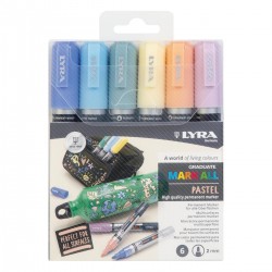 LYRA GRADUATE MARK ALL 2 MM PASTEL (6 ΧΡ)