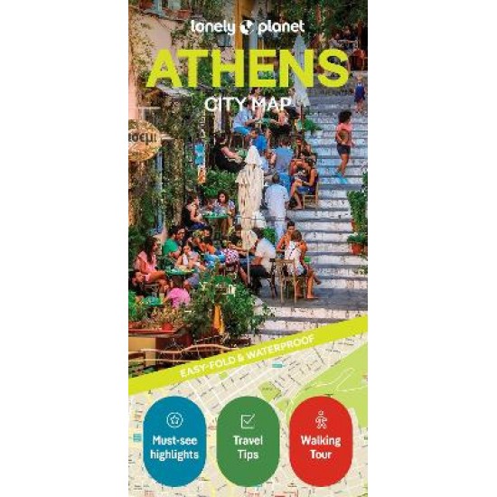 LONELY PLANET : ATHENS CITY MAP 2ND ED