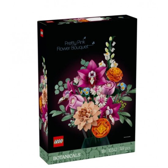 LEGO® BOTANICAL COLLECTION: PRETTY PINK FLOWER BOUQUET