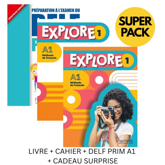 EXPLORE 1 & DELF PRIM A1 SUPER PACK - Ε' ΔΗΜ PR2