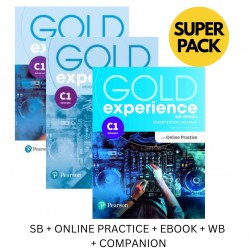 GOLD EXPERIENCE C1 SUPER PACK (SB + ONLINE PRACTICE + EBOOK + WB + COMPANION) 2ND ED