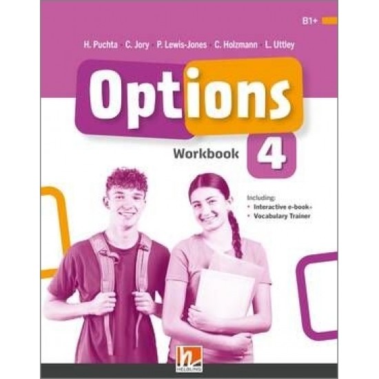 OPTIONS 4 WB (+E-ZONE+WORDLIST+WRITING BOOKLET)