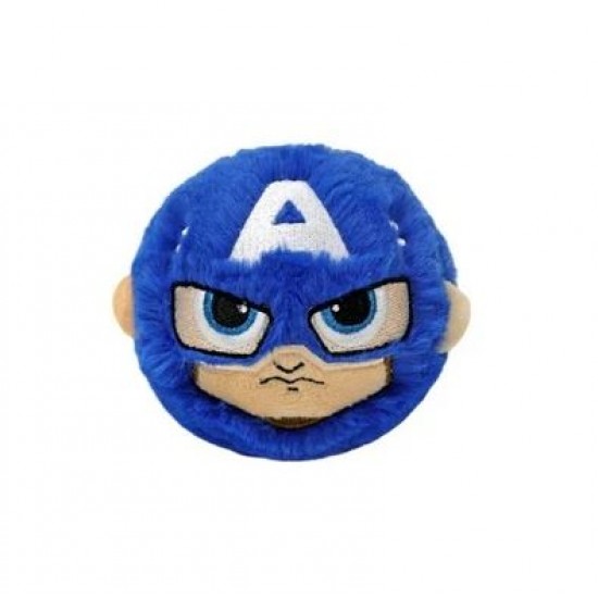 TY ΧΝΟΥΔΩΤΟ ΜΠΑΛΑΚΙ BEANIE BOUNCERS MARVEL: CAPTAIN AMERICA